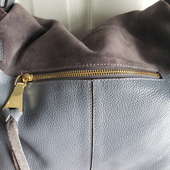 AIMEE KESTENBERG Leather/Suede Hobo Purse - Picture 7 of 15